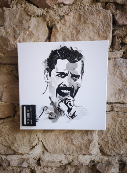 Toile Freddie Mercury toile painting art déco